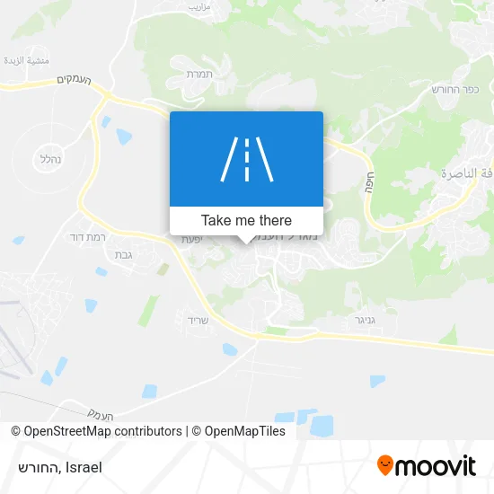 Карта החורש