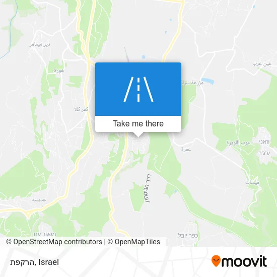 Карта הרקפת