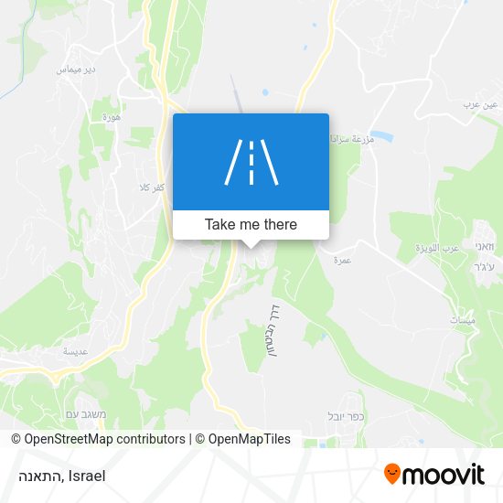 התאנה map