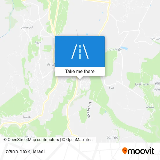 Карта מצפה החולה