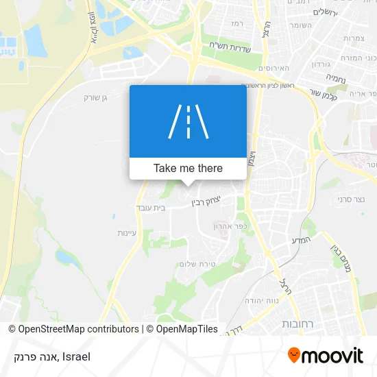 Карта אנה פרנק