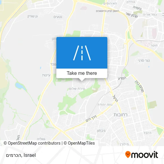 Карта הכרמים
