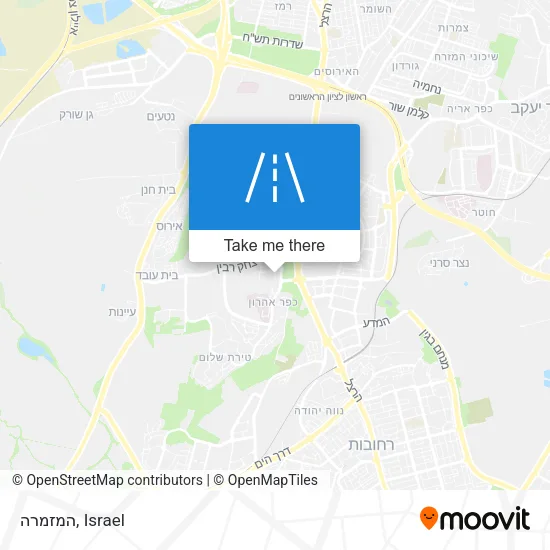 Карта המזמרה