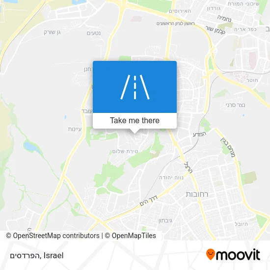Карта הפרדסים