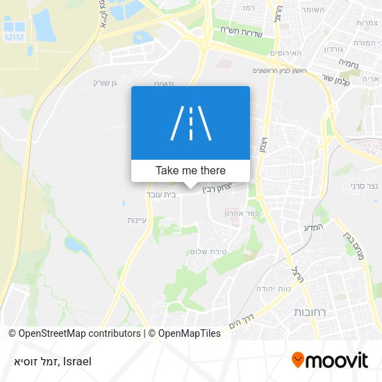 זמל זוסיא map
