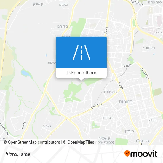 Карта כחליל