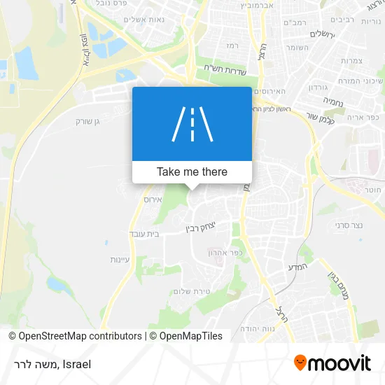 Карта משה לרר