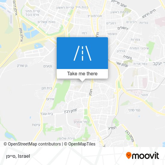 סייפן map