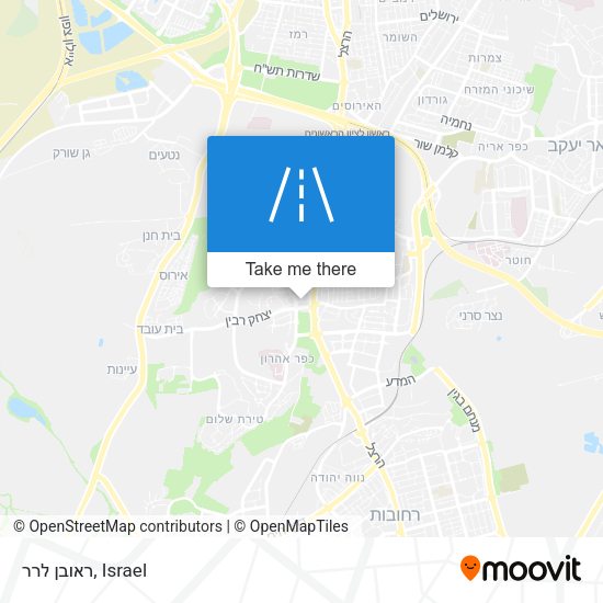 ראובן לרר map