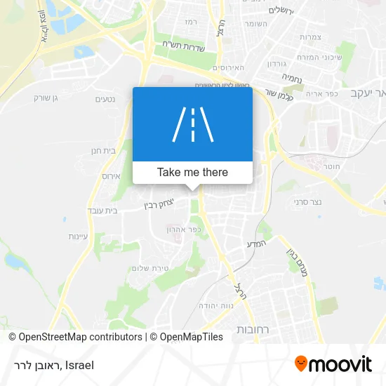 Карта ראובן לרר