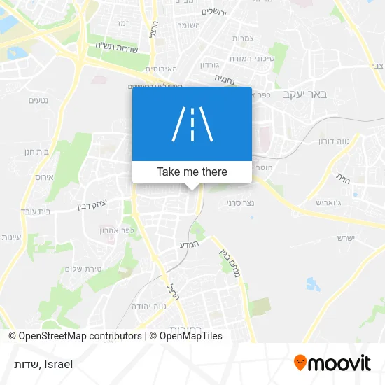 Карта שדות
