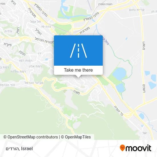 Карта הורדים