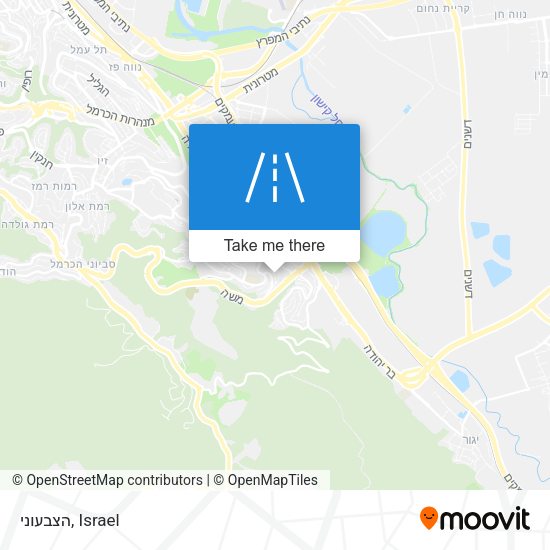 הצבעוני map