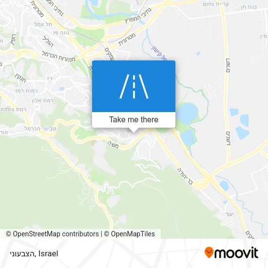 Карта הצבעוני