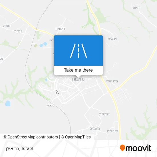 Карта בר אילן