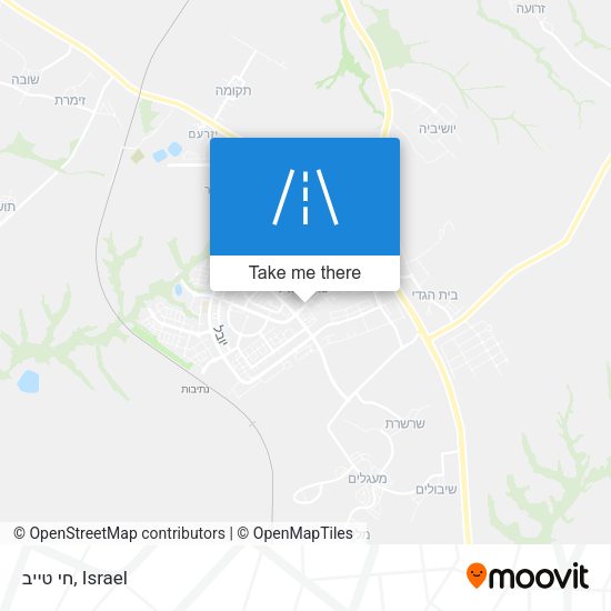 חי טייב map