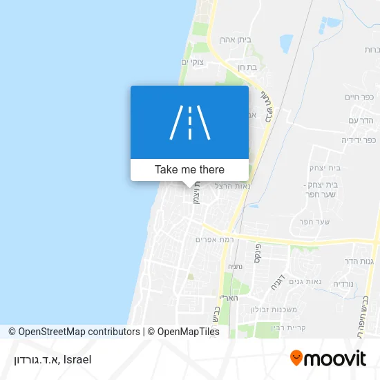 Карта א.ד.גורדון