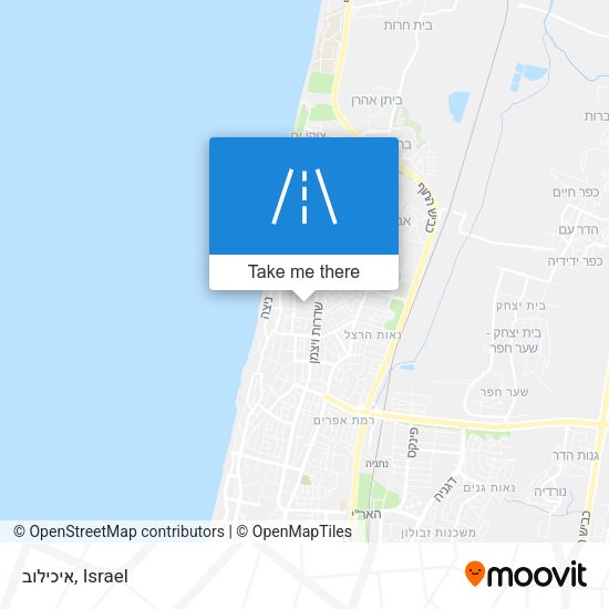 איכילוב map