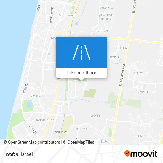 Карта אלונים