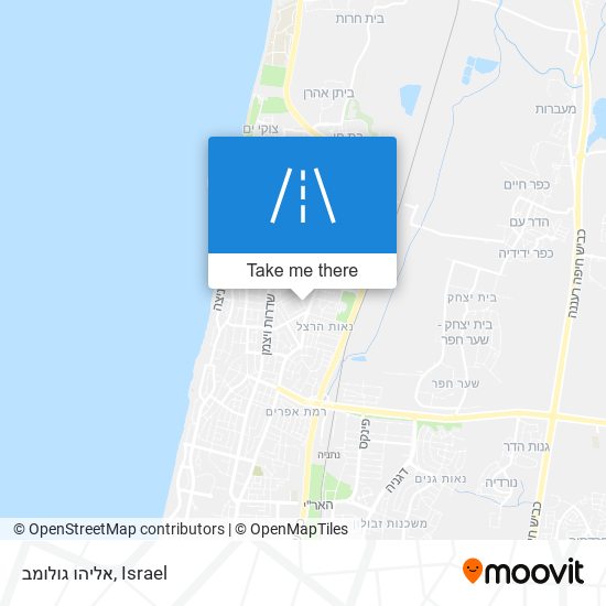 אליהו גולומב map