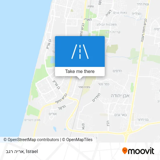 Карта אריה רגב