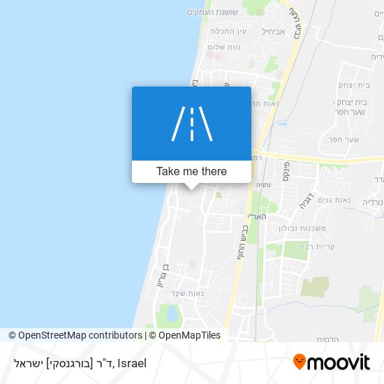 ד"ר [בורגנסקי] ישראל map