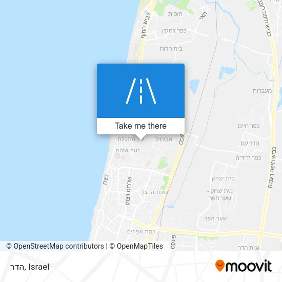 הדר map