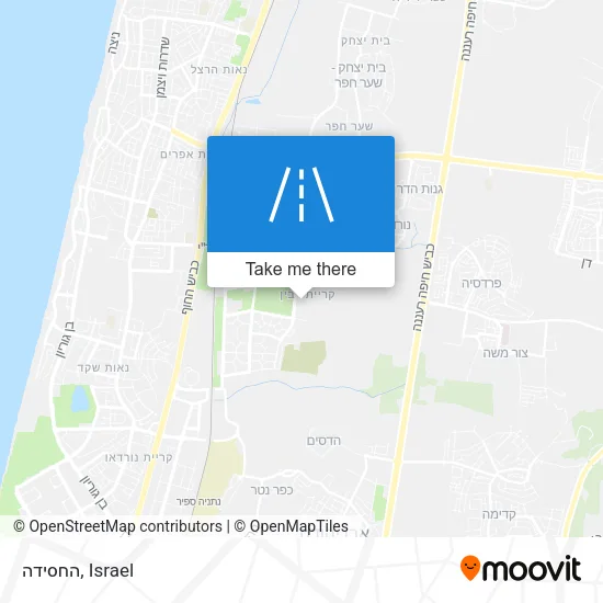 Карта החסידה