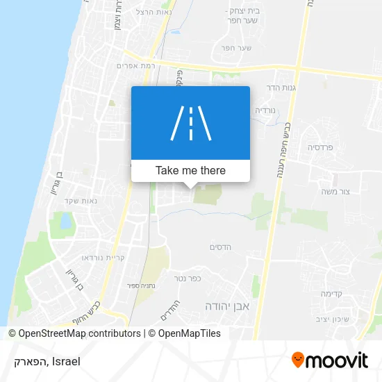Карта הפארק