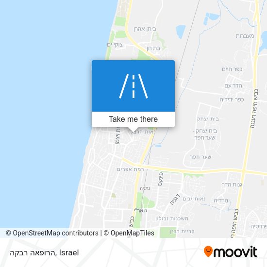 הרופאה רבקה map