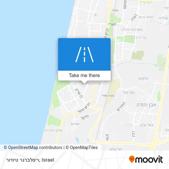 Карта וייסלברגר טיודור