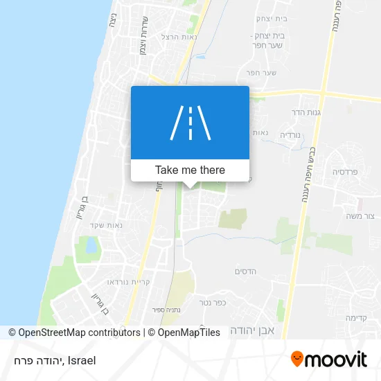 Карта יהודה פרח