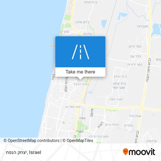 יצחק הנפח map