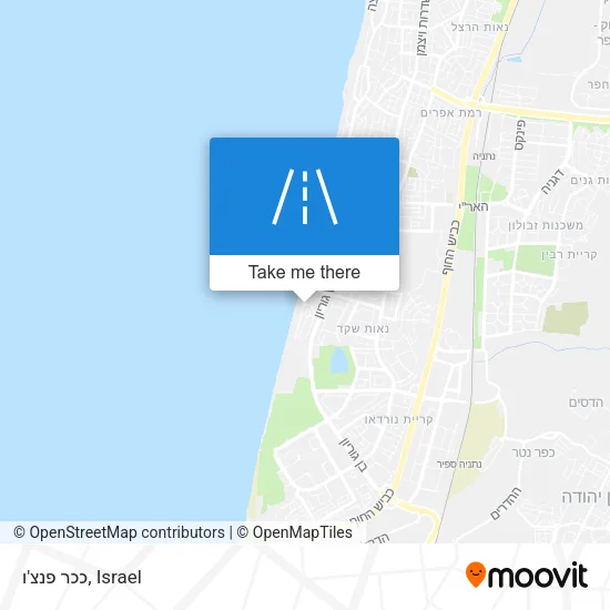 Карта ככר פנצ'ו