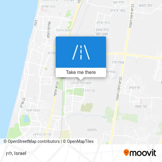 Карта לוין