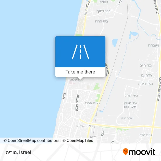 Карта מוריה