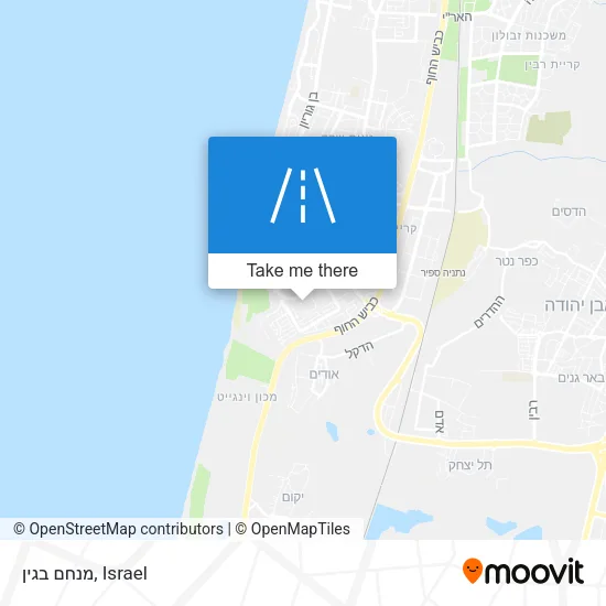 Карта מנחם בגין