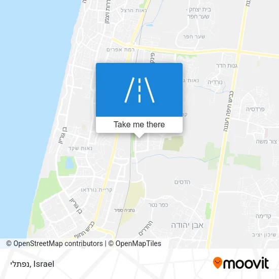 Карта נפתלי