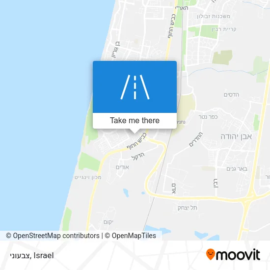 Карта צבעוני