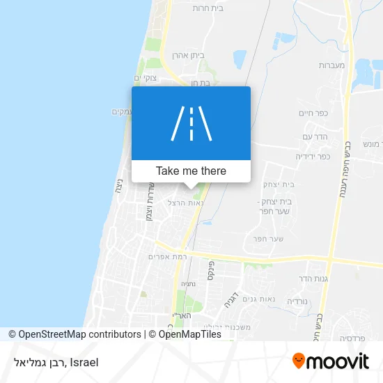 Карта רבן גמליאל