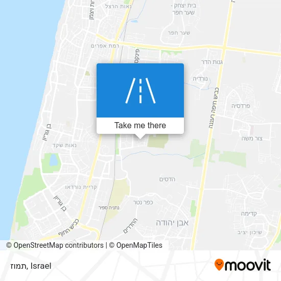 Карта תמוז