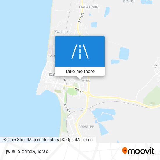 אברהם בן שושן map