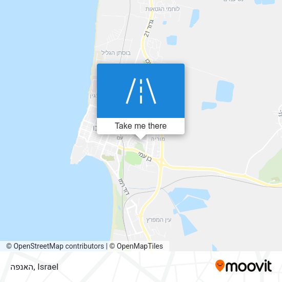 האנפה map