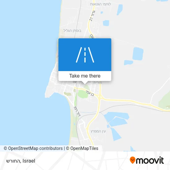 Карта החורש