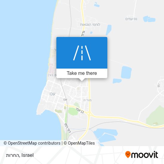 החרות map