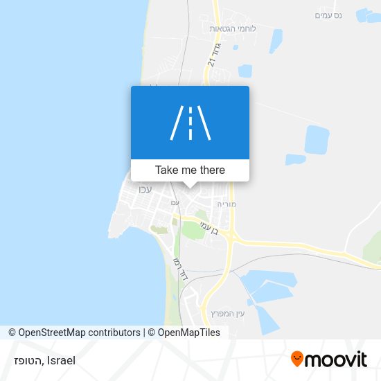 הטופז map