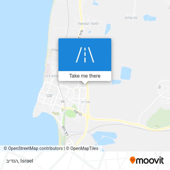 הנדיב map