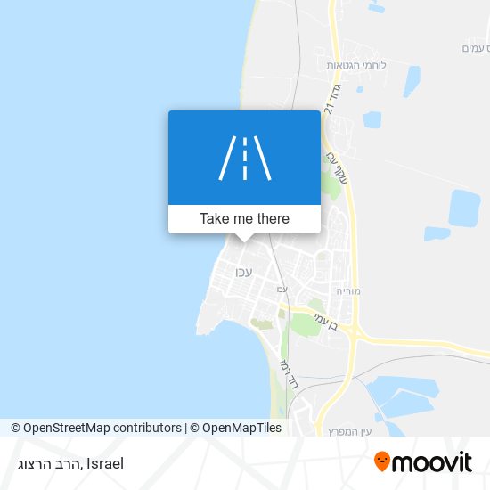 הרב הרצוג map