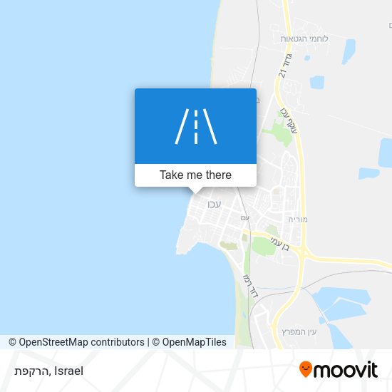 הרקפת map