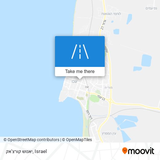 יאנוש קורצ'אק map